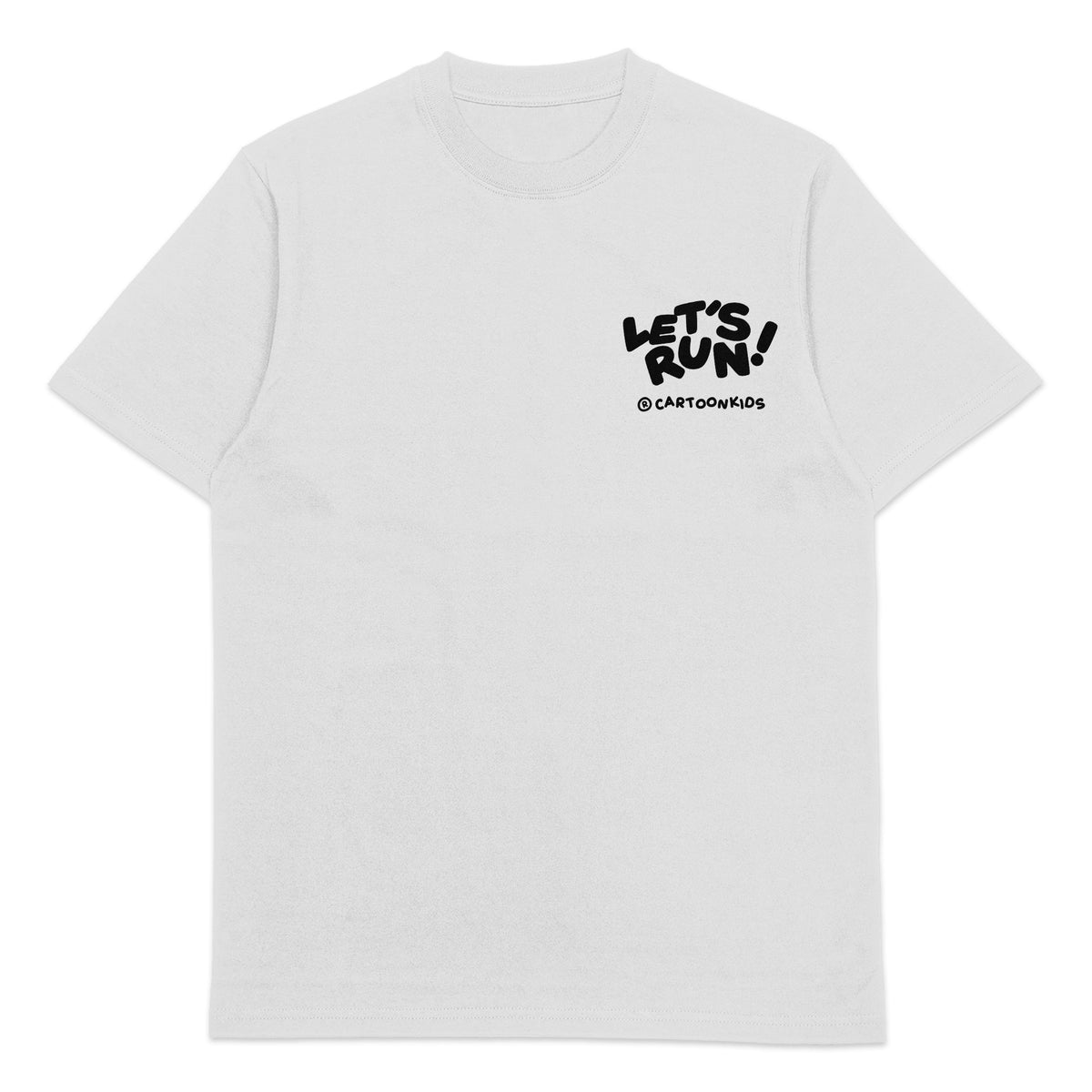 Lets Run (White Shirt)