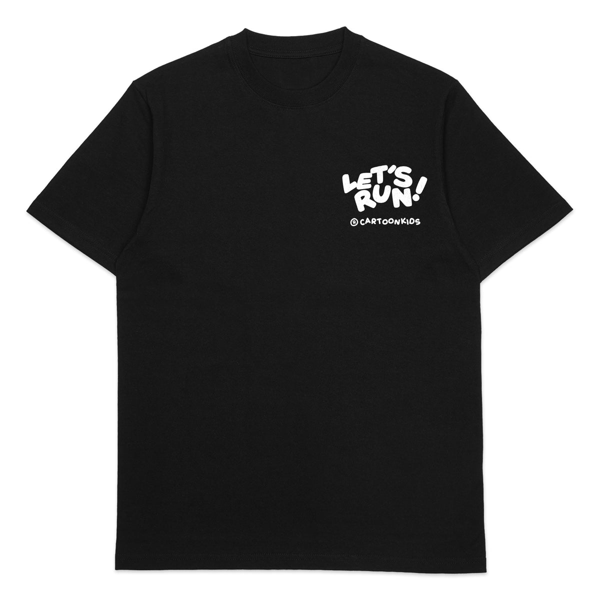Lets Run (Black Shirt)