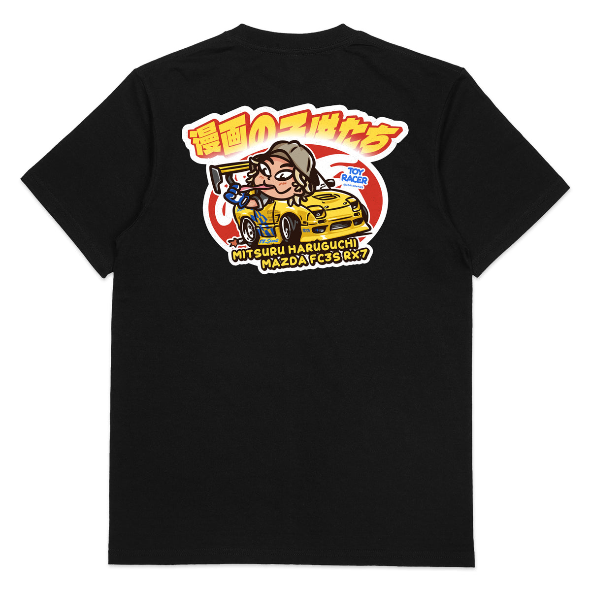 Mitsuru Haruguchi  (Black Shirt)
