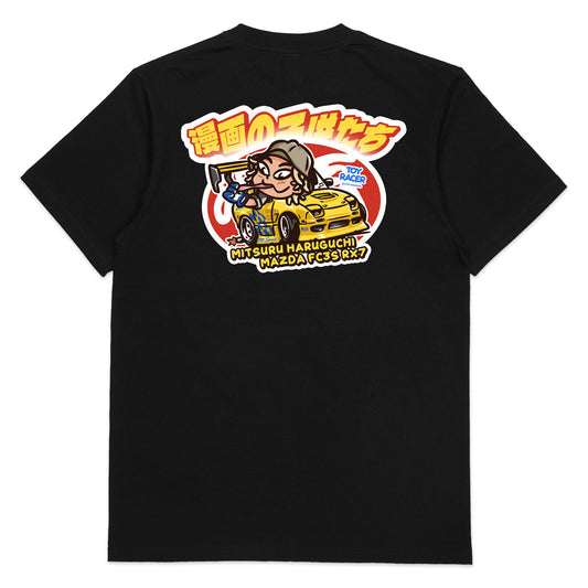 Mitsuru Haruguchi  (Black Shirt)